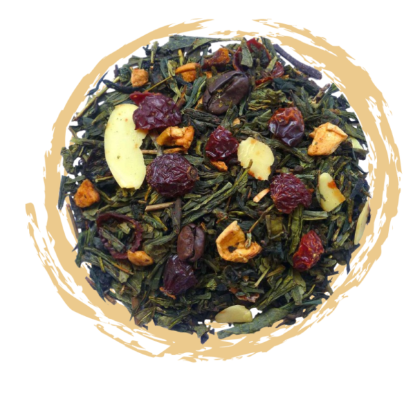 Cappuccino karamel - groene thee